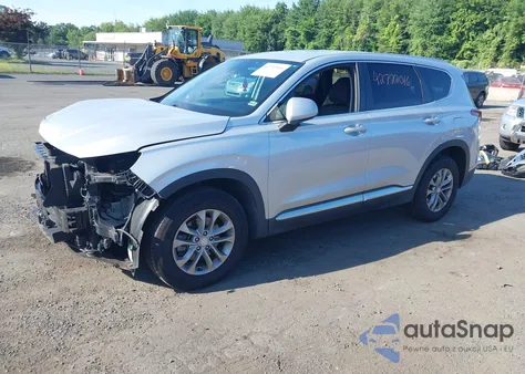 2019 Hyundai Santa Fe Se from USA, damaged, VIN 5NMS2CADXKH100163